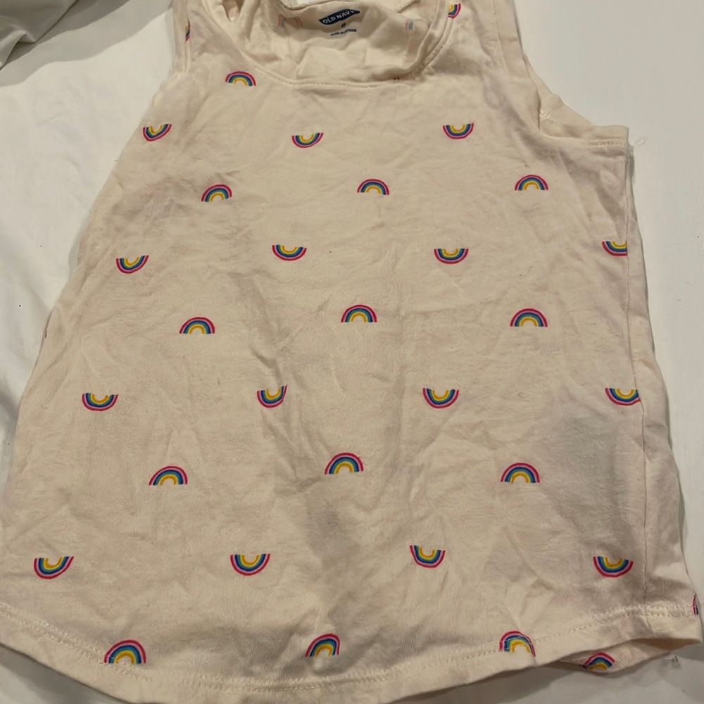 Rainbow tank top